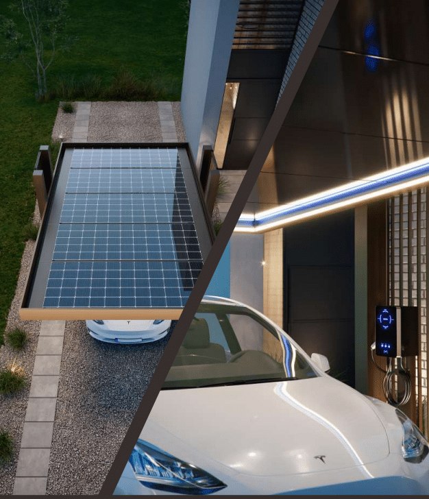 carport fotowoltaiczny - wiata solarna