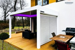 rolety zewnętrzne, rolety solarne, rolety z funkcją żaluzji, rolety tarasowe, bubendorff